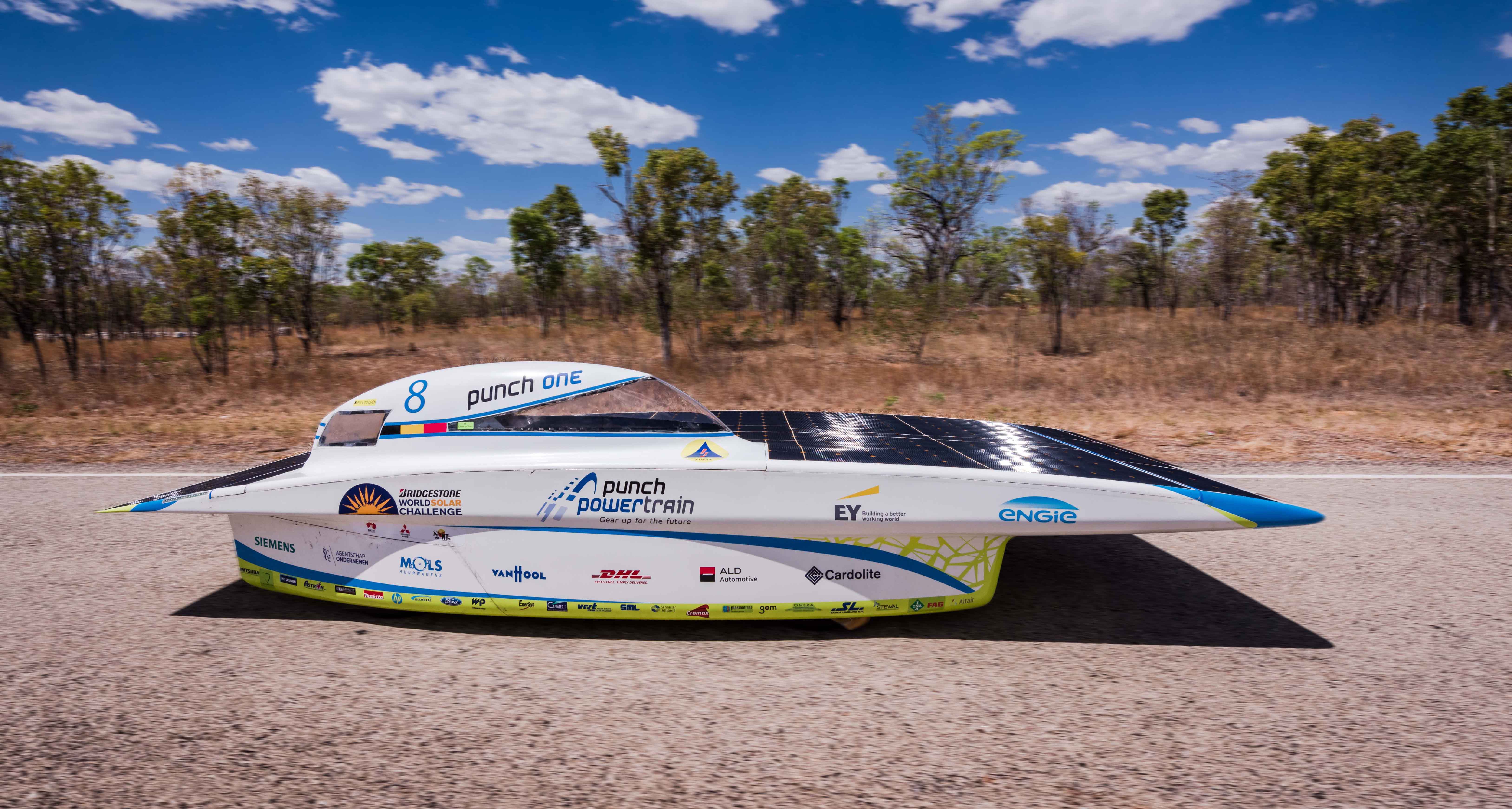 邦奇动力太阳能车队在世界太阳能车大赛中荣获第五名